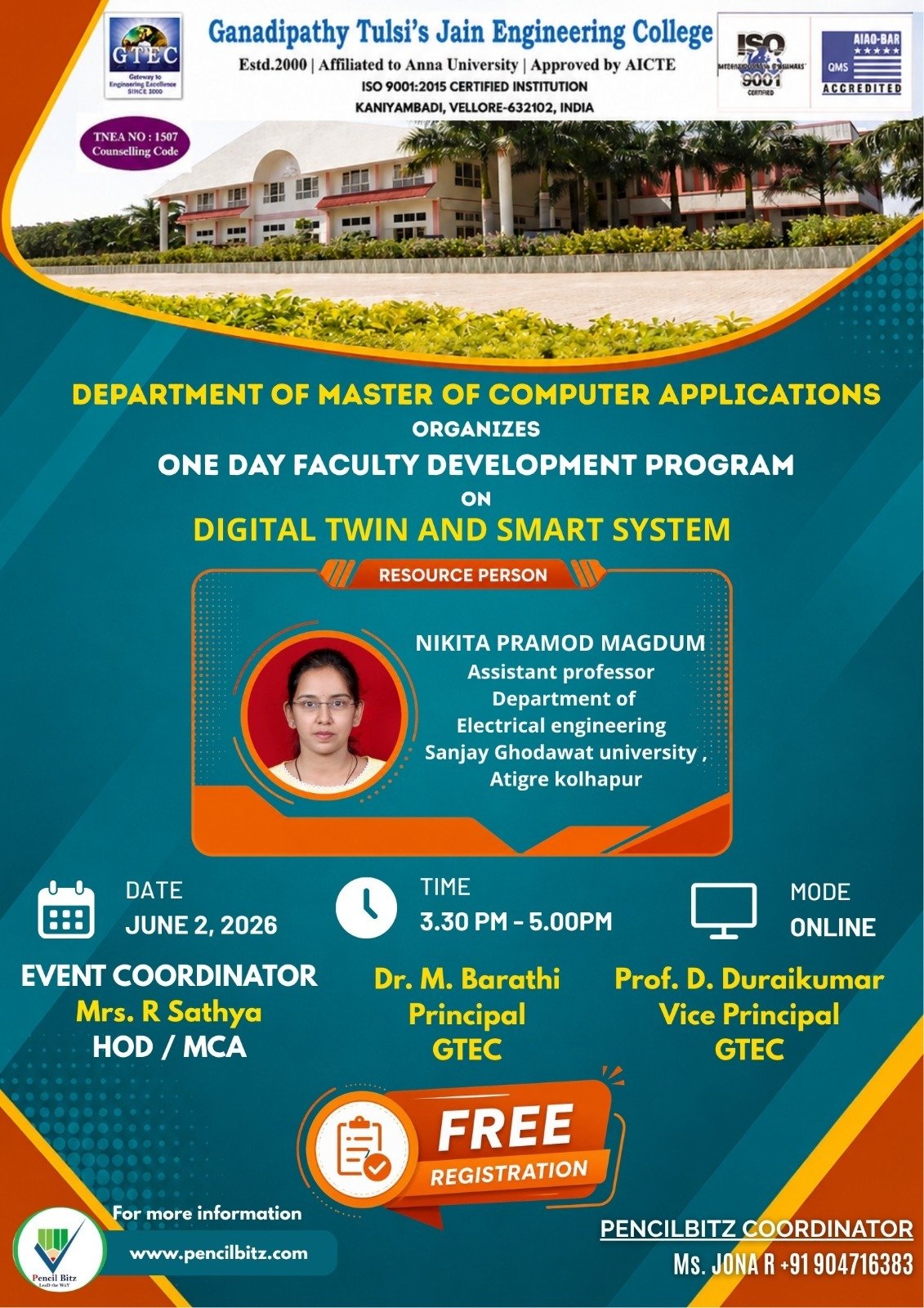 Ganadipathy Tulsi jain engineering college  
